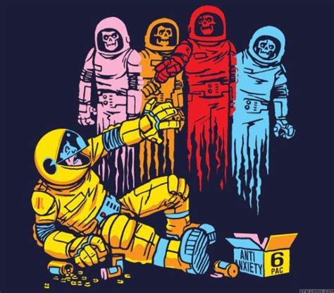 Detail Pac Man Astronaut Shirt Koleksi Nomer 1