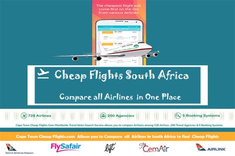 Cheap Flights South Africa · Daily Flight Boards