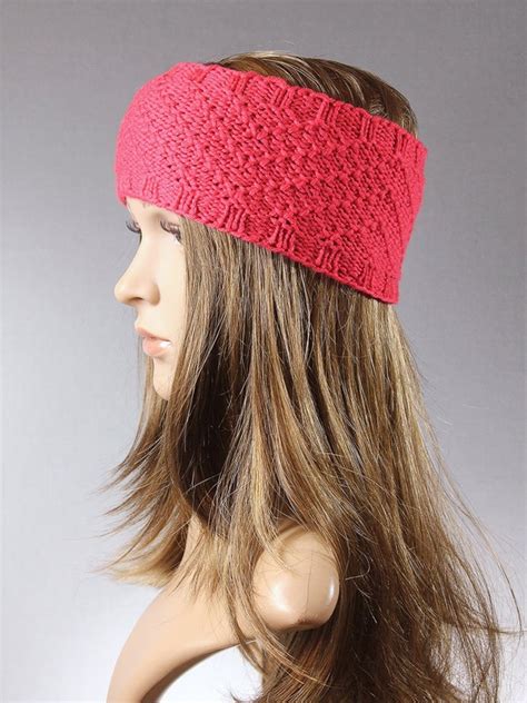 Merino Wool Headband Knit Headband Knit Ear Warmer Knit