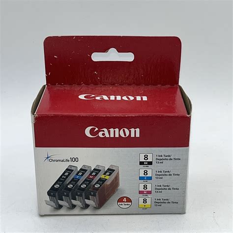 Canon Chromalife Cli Ink Pack Black Cyan Magenta Yellow Brand