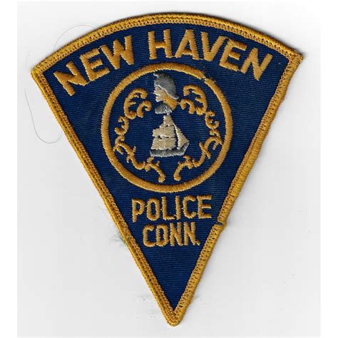 United States New Haven Police Cloth Patch