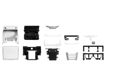 Herpa Fahrerhaus Scania CS HD Ohne Windleitblech Und Chassisverkleidung