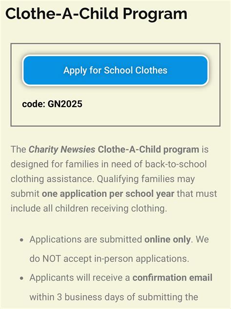 Charity Newsies - The Charity Newsies clothing assistance... | Facebook
