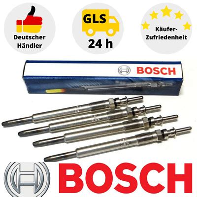 4 x Bosch Glühkerzen 0 250 403 020 Für OPEL Astra Corsa 1 7 CDTI