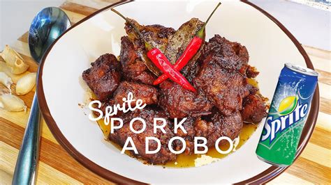 Sprite Pork Adobo Youtube