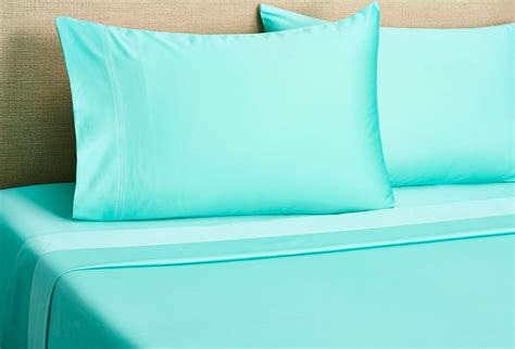 700 Thread Count Sateen Sheets In Tropical Aqua