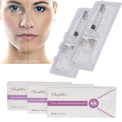 Medical Grade Fill Nasolabial Wrinkles Pure Cross Linked Injectable