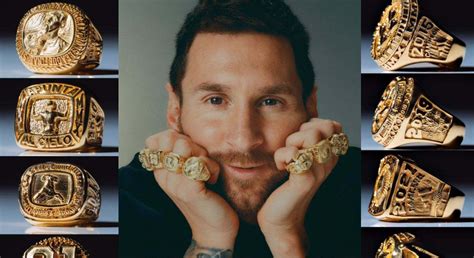 As Son Los Ocho Anillos Que Adidas Le Regal A Messi Por Su Octavo