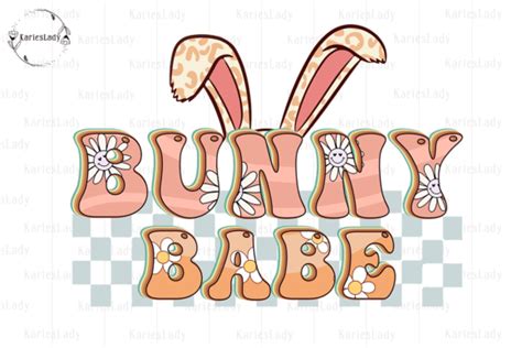 Bunny Babe Sublimation Graphic By KariesLady Creative Fabrica