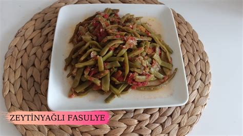 ZEYTİNYAĞLI TAZE FASULYE BU TARİFLE ENFES ZEYTİNYAĞLI PİŞİRECEKSİNİZ