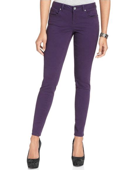 Dark Purple Skinny Jeans Skinny Jeans Women Jeans Skinny