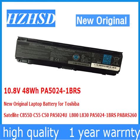 10 8V 48Wh PA5024 1BRS New Original Laptop Battery For Toshiba