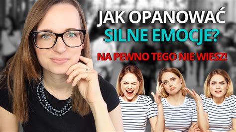 Jak RadziĆ Sobie Z Emocjami Tandem Psycholog