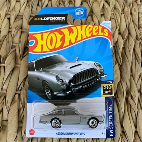 Toys Hot Wheels Aston Martin 1963 Db5 6 Years Goldfinger James Bond Astonmartin Car Poshmark