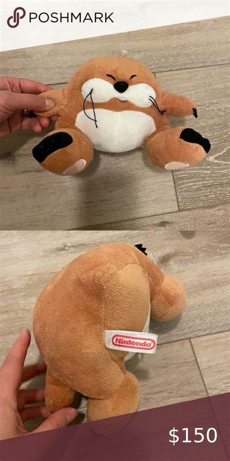 World Of Nintendo Monty Mole Plush Super Mario Mole Nintendo World