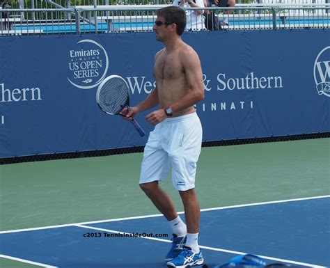 Shirtless Feliciano Lopez With Tommy Robredo Cincinnati Day