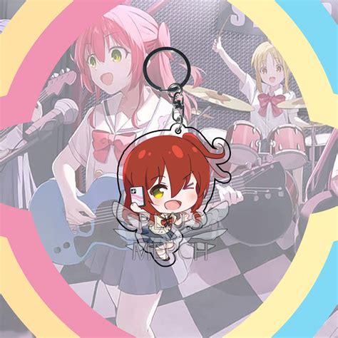 Jual Gantungan Kunci Bocchi The Rock Ikuyo Kita Key Chain Souvenir