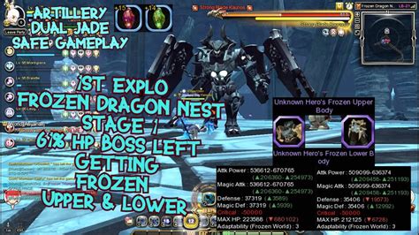 Dragon Nest Sea Frozen Dragon Nest Stage Hp Boss Getting Frozen