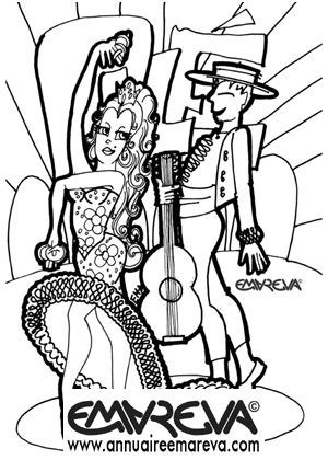 8 Excellent Coloriage Flamenco Pictures COLORIAGE