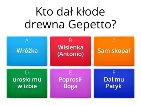 Test Na Pajacyka Klasa 4 Quiz