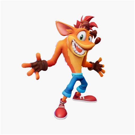 Crash Bandicoot 3d Model