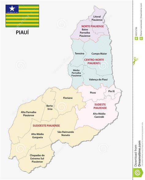 Mapas do Estado do Piauí Fox Press