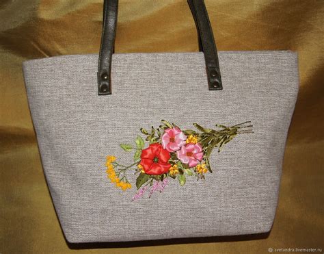 Вышитые сумки - 71 фото