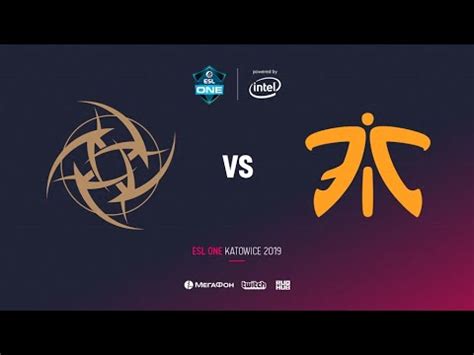 Nip Vs Fnatic ESL One Katowice 2019 Bo2 Game 1 Adekvat Mortales