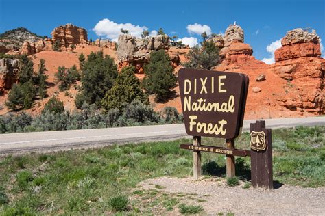 Dixie National Forest Sign Utah M01229 Flickr