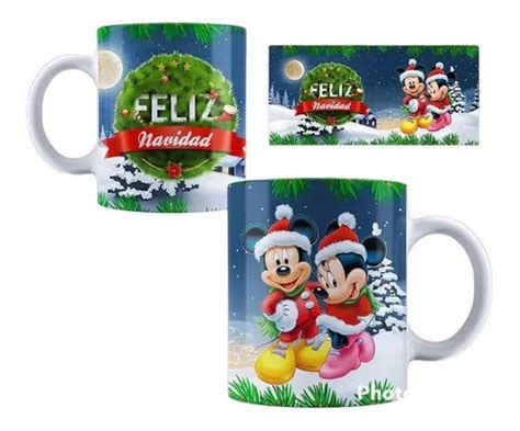 Mugs Tazas Navide Os Caricatura Regalo Navidad Personalizado Cuotas