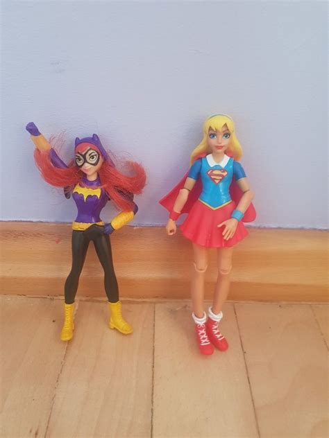 Figurki dc superhero girls batgirl i supergirl Goleniów OLX pl