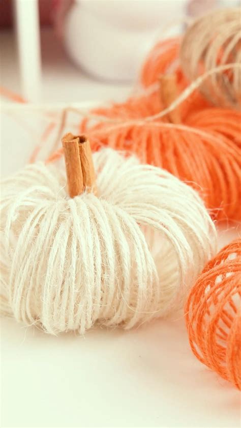 7 3K Views 38 Reactions DIY Twine Pumpkins Make Simple And