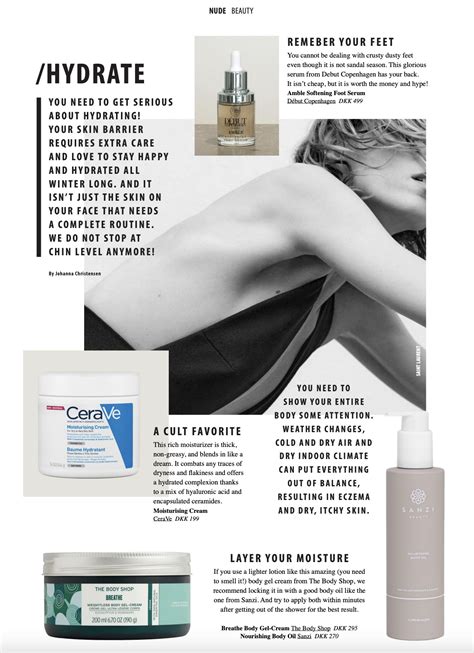 The Body Shop X NUDE Magazine IMPRESSION PR