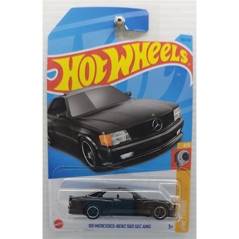 風火輪 Hot Wheels 89 MERCEDES BENZ 560 SEC AMG 賓士 必買 熱門 蝦皮購物