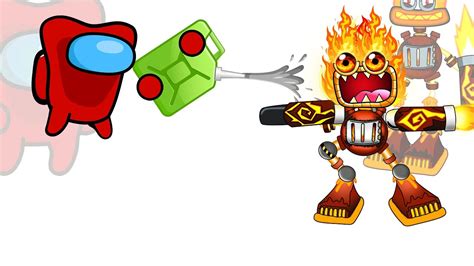 Mini Crewmate Teenteeth Kills Fire Haven Epic Wubbox My Singing Monsters Among Us Vs