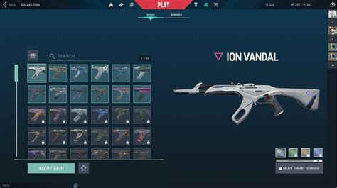 Concept Valorant Collection Ui Change Rvalorant