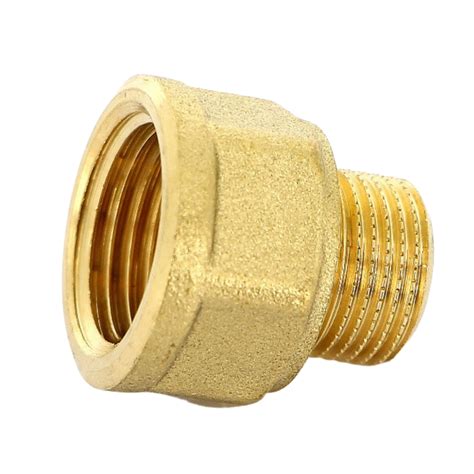 Переходник резьбовой 1/2" x 3/4" ВН латунь UNI-FITT – купить за 178,00 руб.