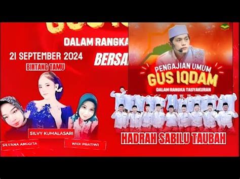 Live Gus Iqdam Feat Hadroh Pusat September Udanawu Blitar