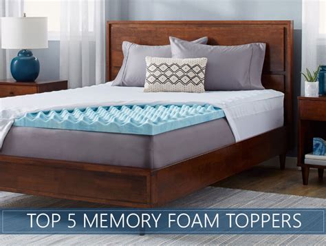 Our 5 Highest Rated Memory Foam Mattress Topper Reviews For 2020