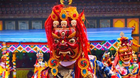 Unique Cham Lok Cham Unique Mask Dance From Eastern Bhutan