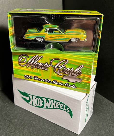 未使用HW未使開封品 RLC Chevrolet Monte Carlo Lowrider モンテカルロ ローライダー レッドライン 限定 ホットウィール HOT