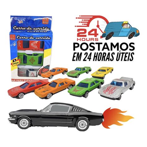 Carrinhos Estilo Hot Wheels Kit 3 Shopee Brasil