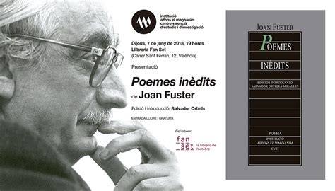 El Magn nim presenta Poemes inèdits con 26 poemas originales de Joan