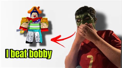 I Beat Bobby In Blox Fruits Episode 10 Youtube