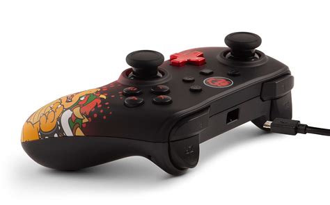 Snapklik Powera Wired Controller For Nintendo Switch Bowser