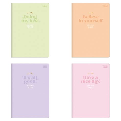 Planner Grampeado X Cm Happy G Tilibra Shopee Brasil