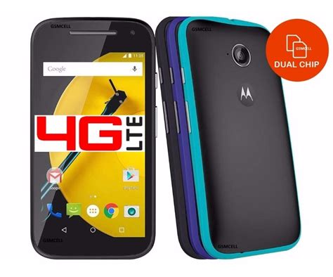 Celular Motorola Moto E 2° Geração Dual 4g C Câmera Frontal R 599