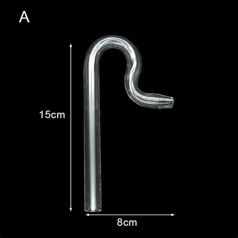 Entretien aquarium Filtre d écumage d aquarium tuyau en verre de lys