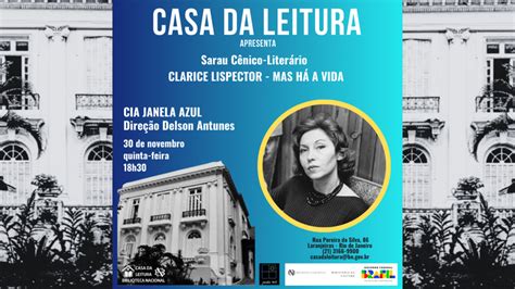 Casa da Leitura Convida Sarau Cênico Literário 7 Cecília Meireles