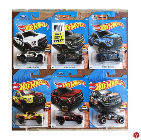 17 FORD RAPTOR- COLOUR VARIANTS – Treasure Box